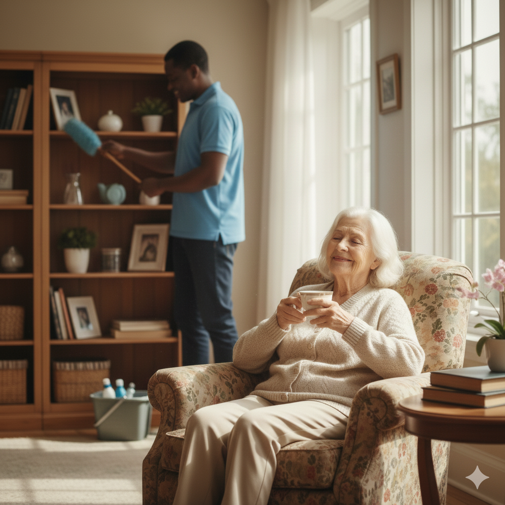 Private Haushaltsreinigung – Unterstützung für Senioren und Privatpersonen